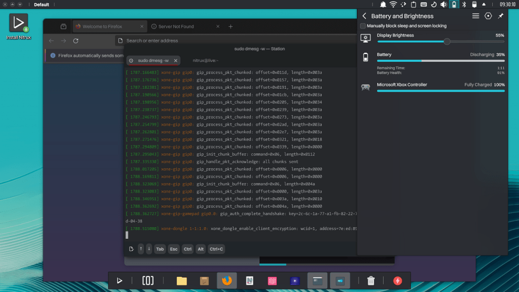 Nitrux 3.5 “cx” llega con soporte para control de XBOX, actualizaciones y&nbsp;mas